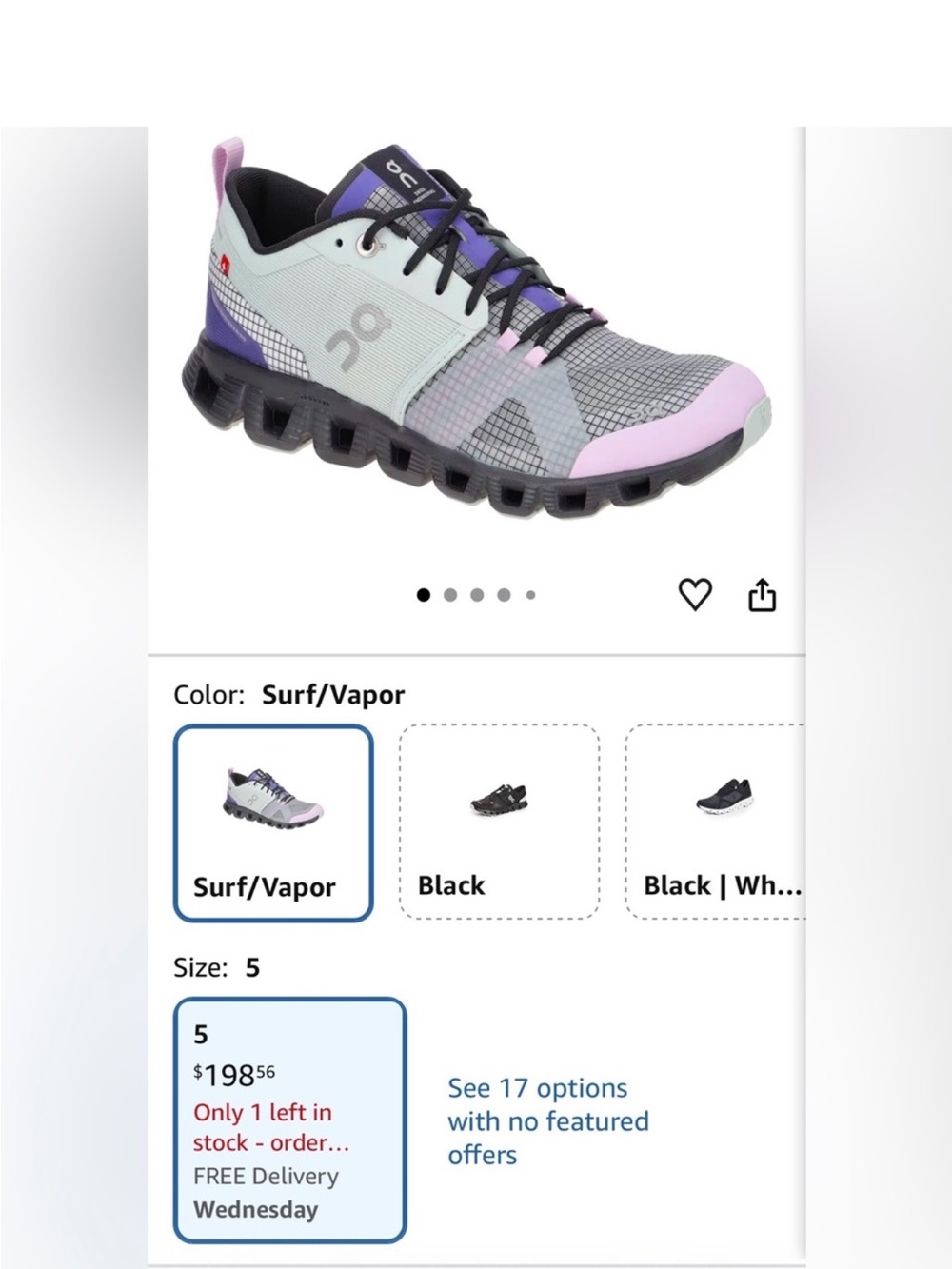 ON RUNNING ON CLOUD X SHIFT RUNNING SHOES - WOMEN'S SIZE 10 - Picture 13 of 13